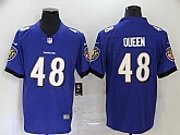 Nike Ravens 48 Patrick Queen Purple 2020 NFL Draft First Round Pick Vapor Untouchable Limited Jersey,baseball caps,new era cap wholesale,wholesale hats
